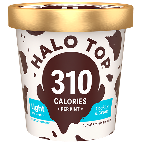 Cookies & Cream in packaging