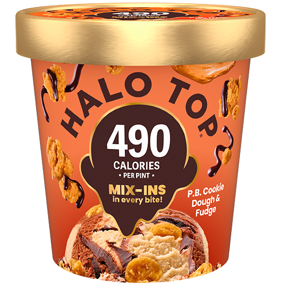 P.B. Cookie Dough & Fudge in packaging