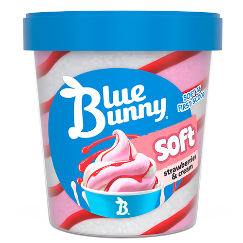 Soft Pints  Strawberries & Cream