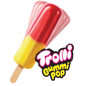 Trolli® Gummi Pop  Cherry Lemon