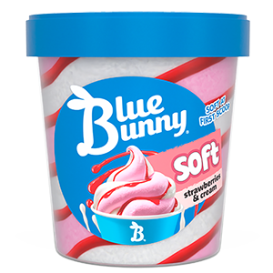 Soft Pints  Strawberries & Cream